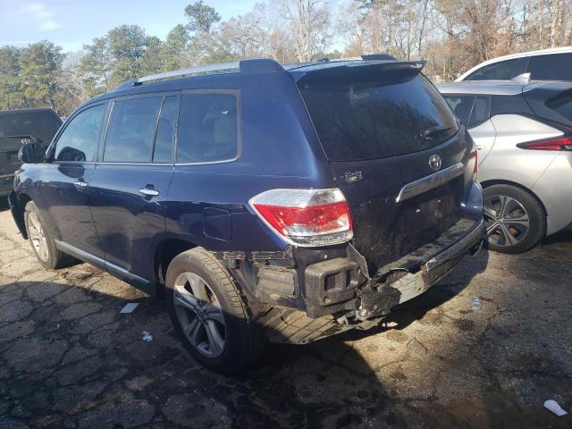 Image 2 of 2013 TOYOTA HIGHLANDER LIMITED 2013 with VIN 5TDYK3EHXDS140301