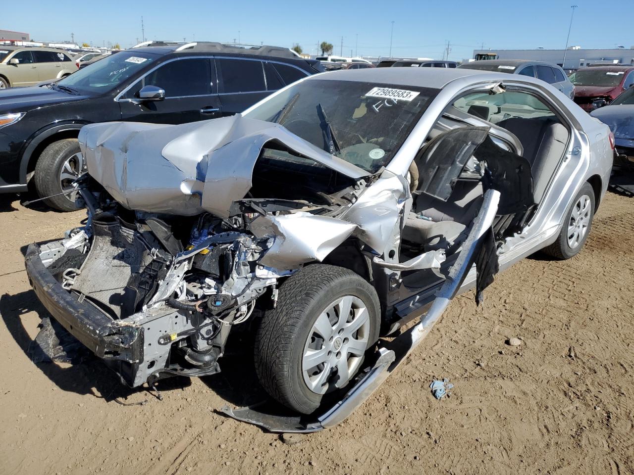 Image 1 of 2011 TOYOTA CAMRY BASE 2011 with VIN JTNBF3EK9B3010977