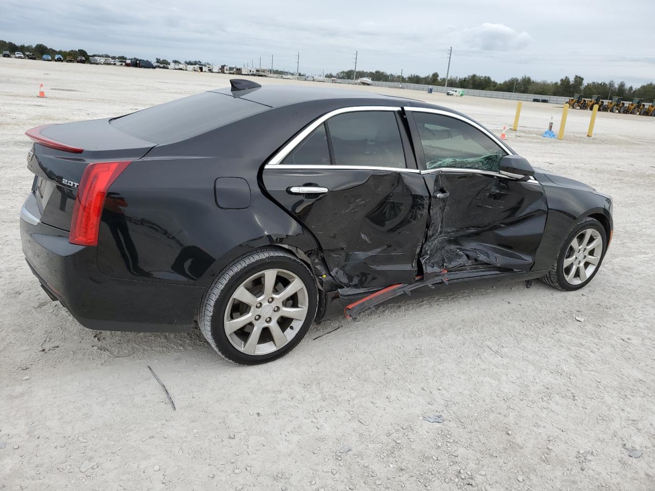 Image 3 of 2016 CADILLAC ATS LUXURY 2016 with VIN 1G6AH5RX0G0160306