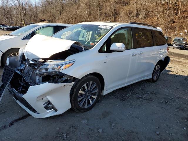 Image 1 of 2020 TOYOTA SIENNA XLE 2020 with VIN 5TDDZ3DC1LS237935