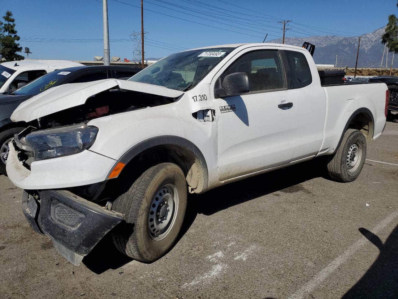 Image 1 of 2021 FORD RANGER XL 2021 with VIN 1FTER1EH2MLD23941
