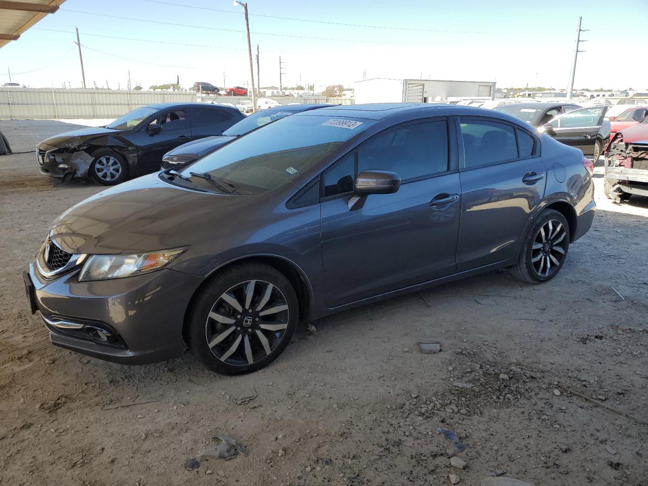 Изображение 1 2015 HONDA CIVIC EXL 2015 с VIN 2HGFB2F97FH517985