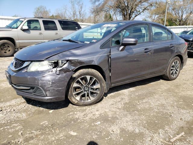 Image 1 of 2014 HONDA CIVIC EX 2014 with VIN 2HGFB2F86EH556489