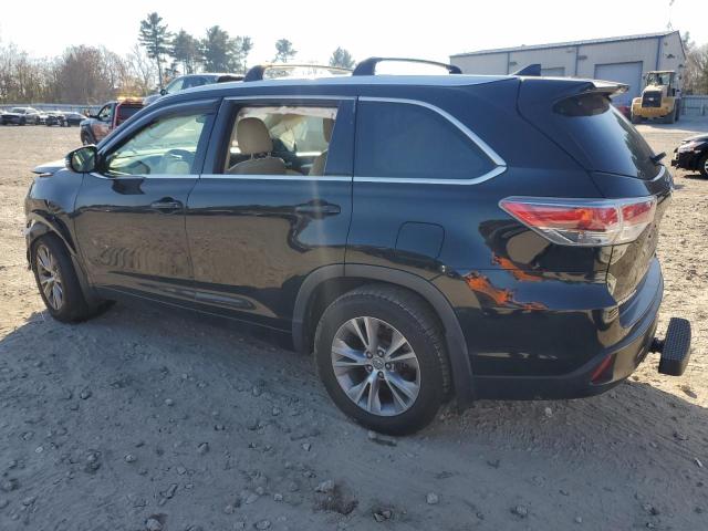 Image 2 of 2015 TOYOTA HIGHLANDER XLE 2015 with VIN 5TDJKRFH3FS160864