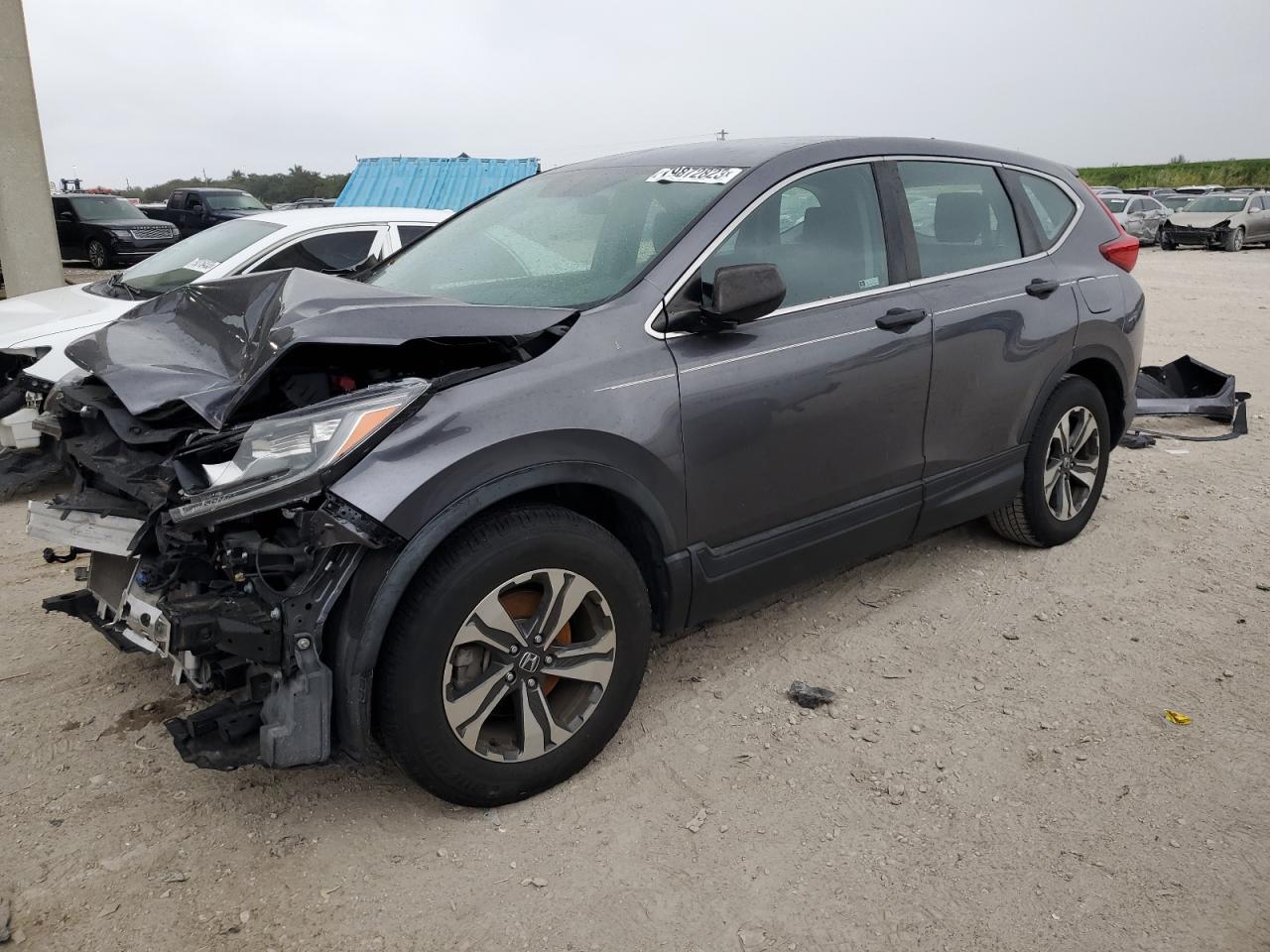 Image 1 of 2019 HONDA CR-V LX 2019 with VIN 2HKRW5H35KH404855