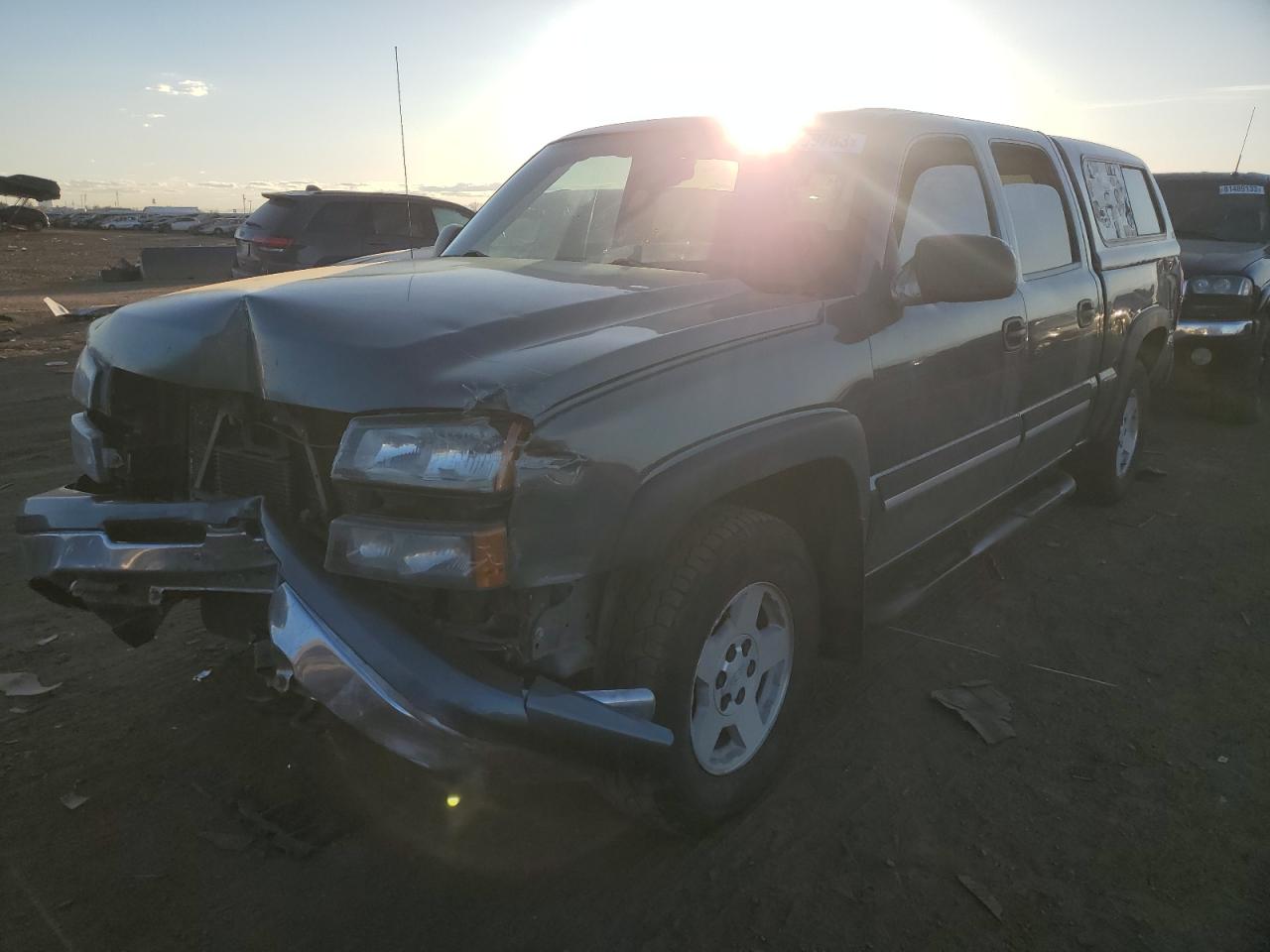 Image 1 of 2006 CHEVROLET SILVERADO K1500 2006 with VIN 2GCEK13Z761355955