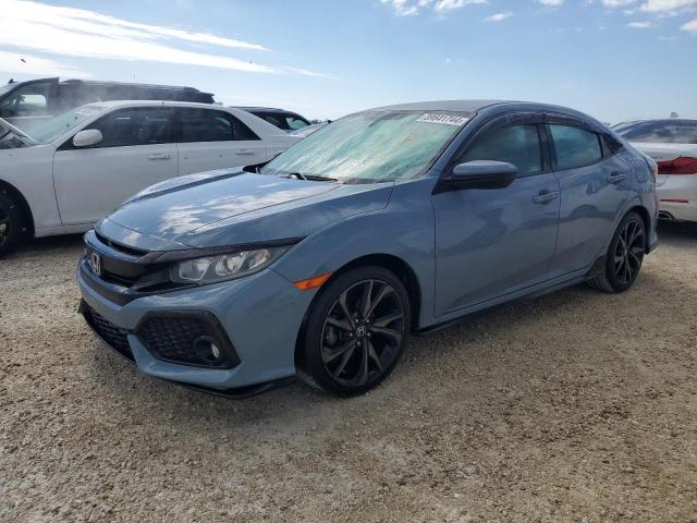 Image 1 of 2018 HONDA CIVIC SPORT 2018 with VIN SHHFK7G48JU213320