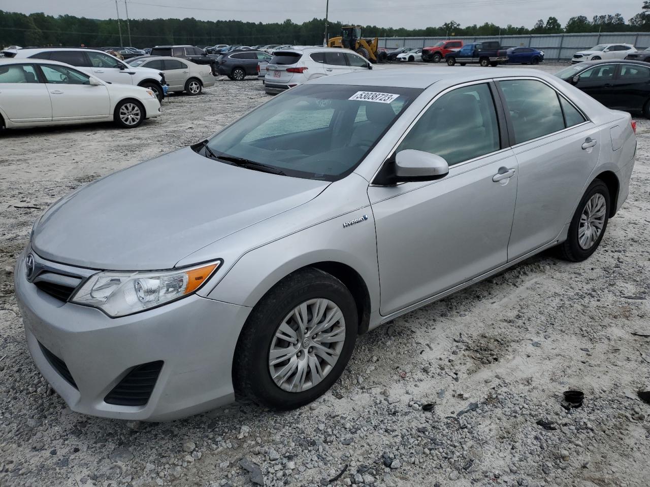 Image 1 of 2012 TOYOTA CAMRY HYBRID 2012 with VIN 4T1BD1FK9CU025368