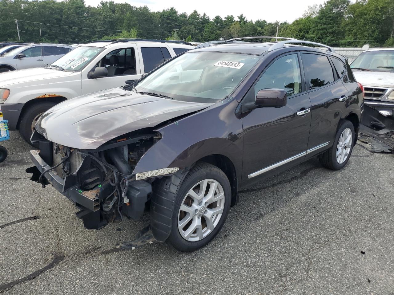 Image 1 of 2013 NISSAN ROGUE S 2013 with VIN JN8AS5MV4DW654072