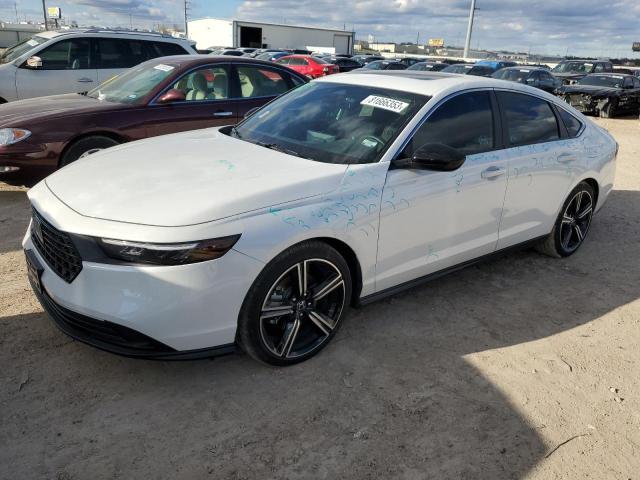 Image 1 of 2023 HONDA ACCORD HYBRID SPORT 2023 with VIN 1HGCY2F57PA055586