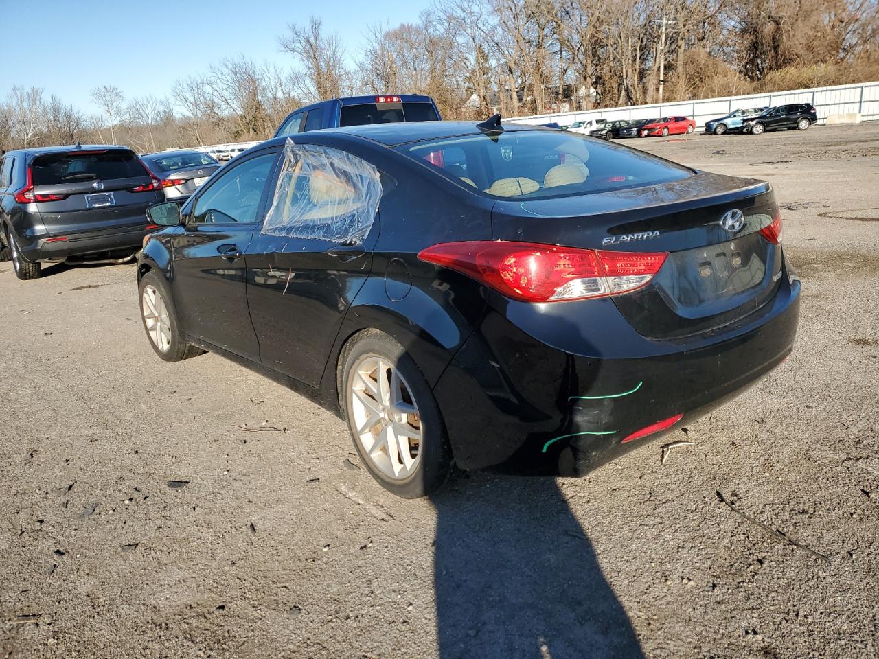 Изображение 2 2012 HYUNDAI ELANTRA GLS 2012 с VIN 5NPDH4AEXCH093158