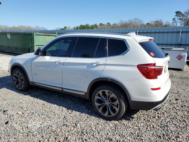 Image 2 of 2017 BMW X3 XDRIVE28I 2017 with VIN 5UXWX9C50H0D96669