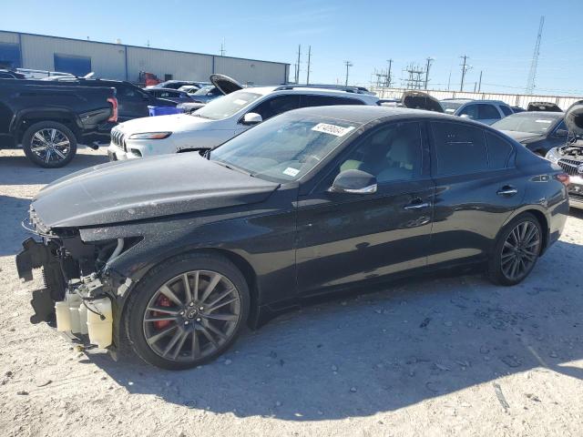 Image 1 of 2021 INFINITI Q50 RED SPORT 400 2021 with VIN JN1FV7DR2MM880469