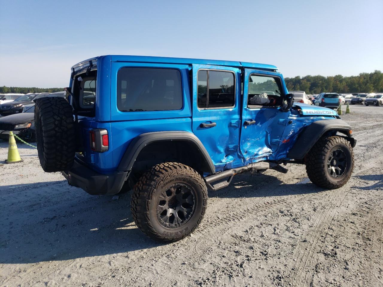 Image 3 of Jeep Wrangler Unlimited Rubicon 2022 with VIN 1C4HJXFN3NW238733