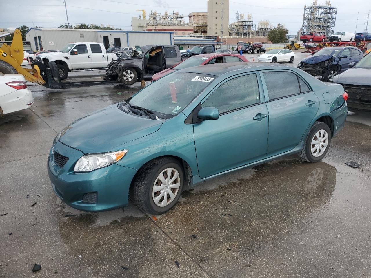 Image 1 of 2009 TOYOTA COROLLA BASE 2009 with VIN 2T1BU40E89C169119