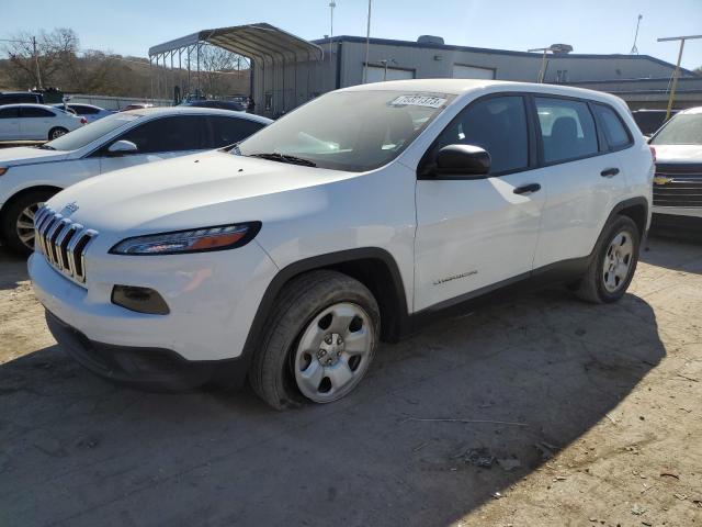 Image 1 of 2016 JEEP CHEROKEE SPORT 2016 with VIN 1C4PJLABXGW126242