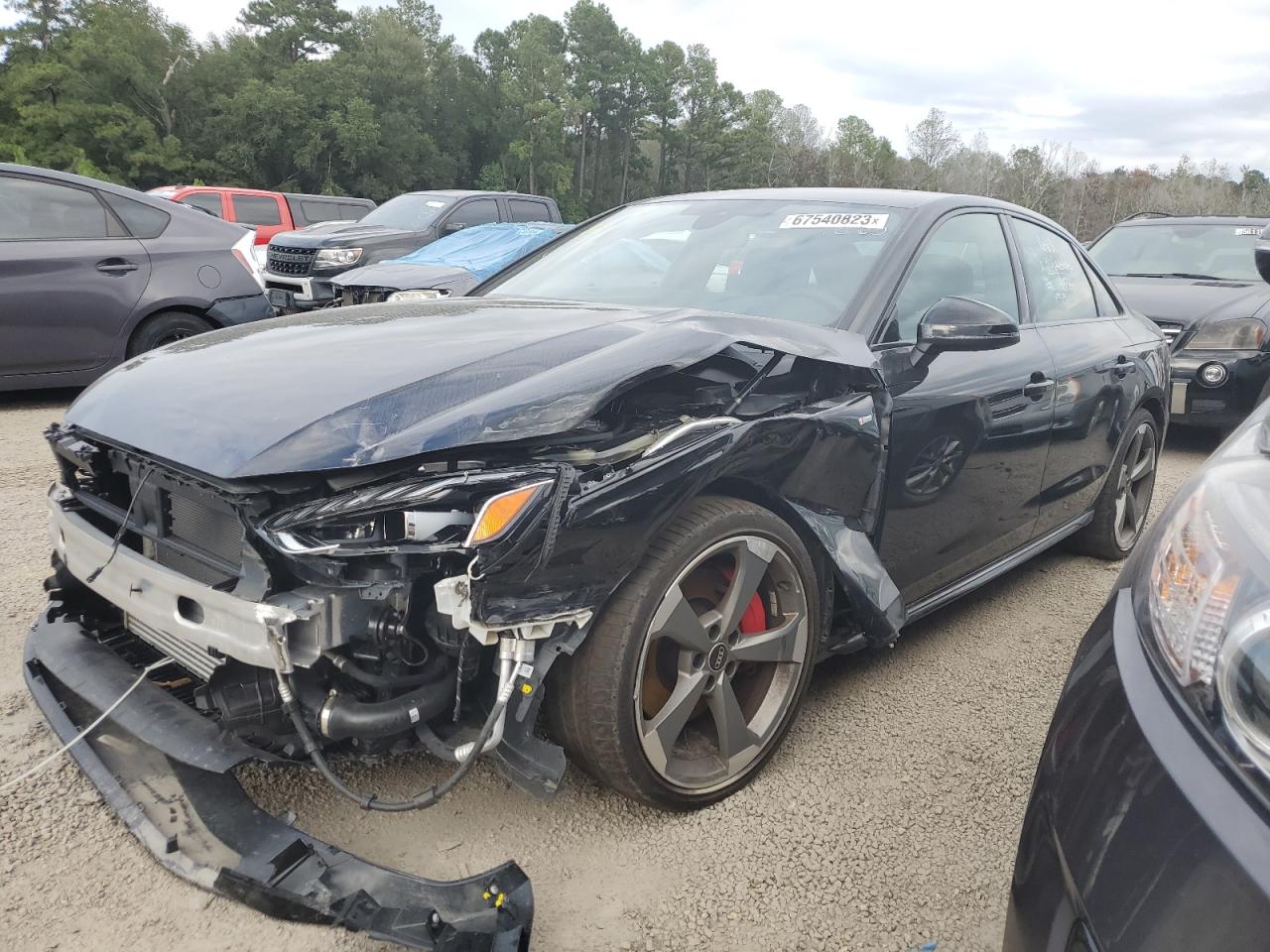 Image 1 of 2022 AUDI A4 PREMIUM PLUS 45 2022 with VIN WAUEAAF44NA015070
