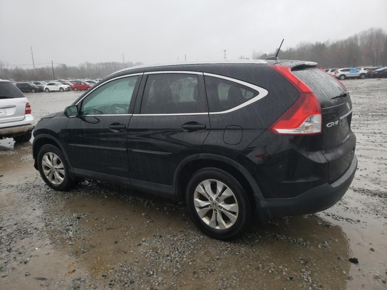 Image 2 of 2014 HONDA CR-V EXL 2014 with VIN 2HKRM4H77EH688819