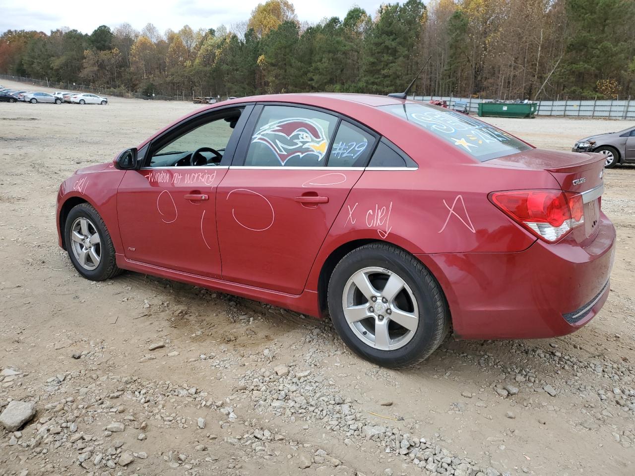 Image 2 of 2012 CHEVROLET CRUZE LT 2012 with VIN 1G1PF5SC2C7322757