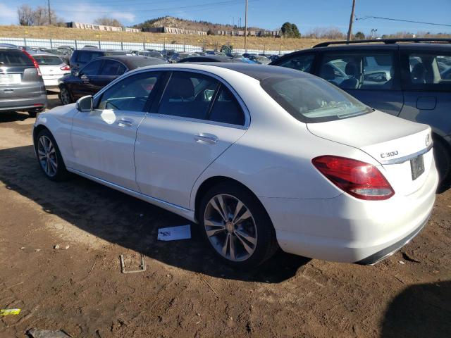 Image 2 of 2016 MERCEDES-BENZ C 300 4MATIC 2016 with VIN 55SWF4KBXGU120879
