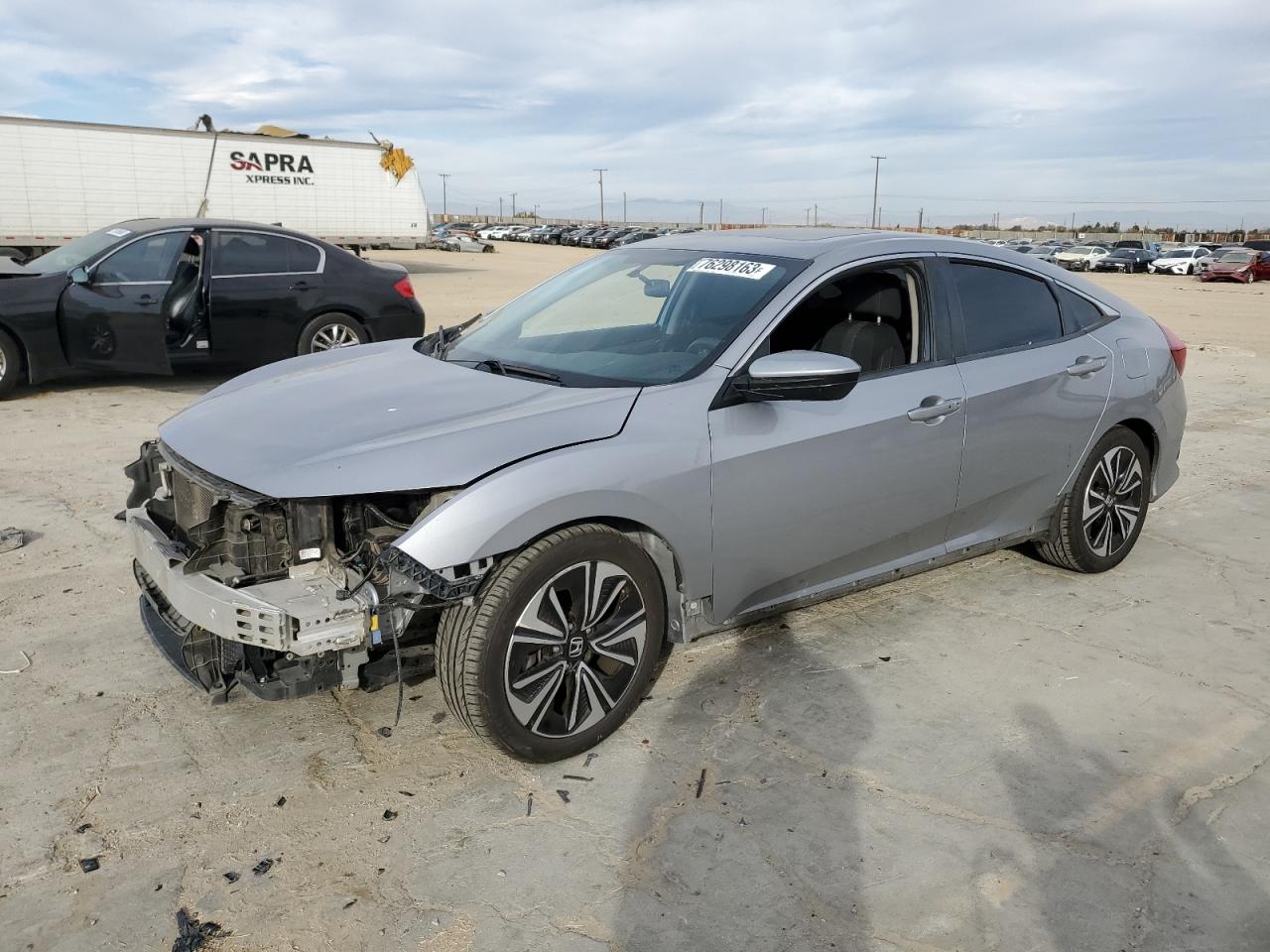 Image 1 of 2016 HONDA CIVIC EX 2016 with VIN 2HGFC1F37GH634762