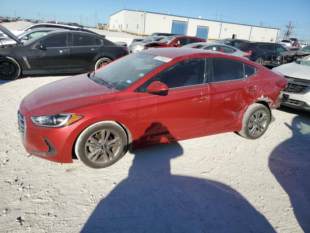 Image 1 of 2017 HYUNDAI ELANTRA SE 2017 with VIN 5NPD84LF4HH029498