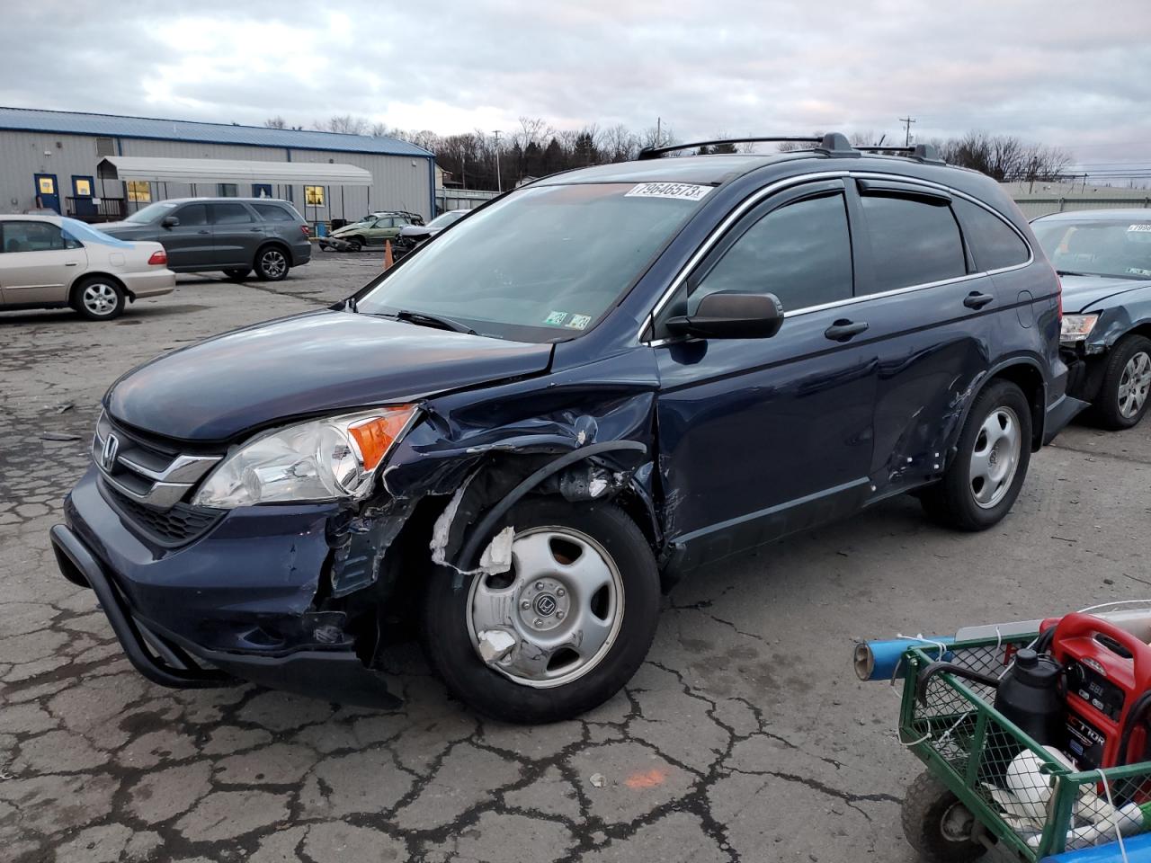 Image 1 of 2011 HONDA CR-V LX 2011 with VIN 5J6RE4H37BL114118