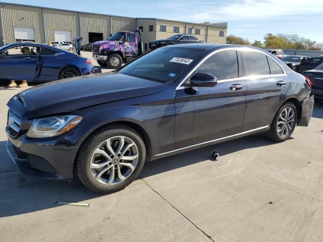 Image 1 of 2018 MERCEDES-BENZ C 300 4MATIC 2018 with VIN 55SWF4KB3JU252499