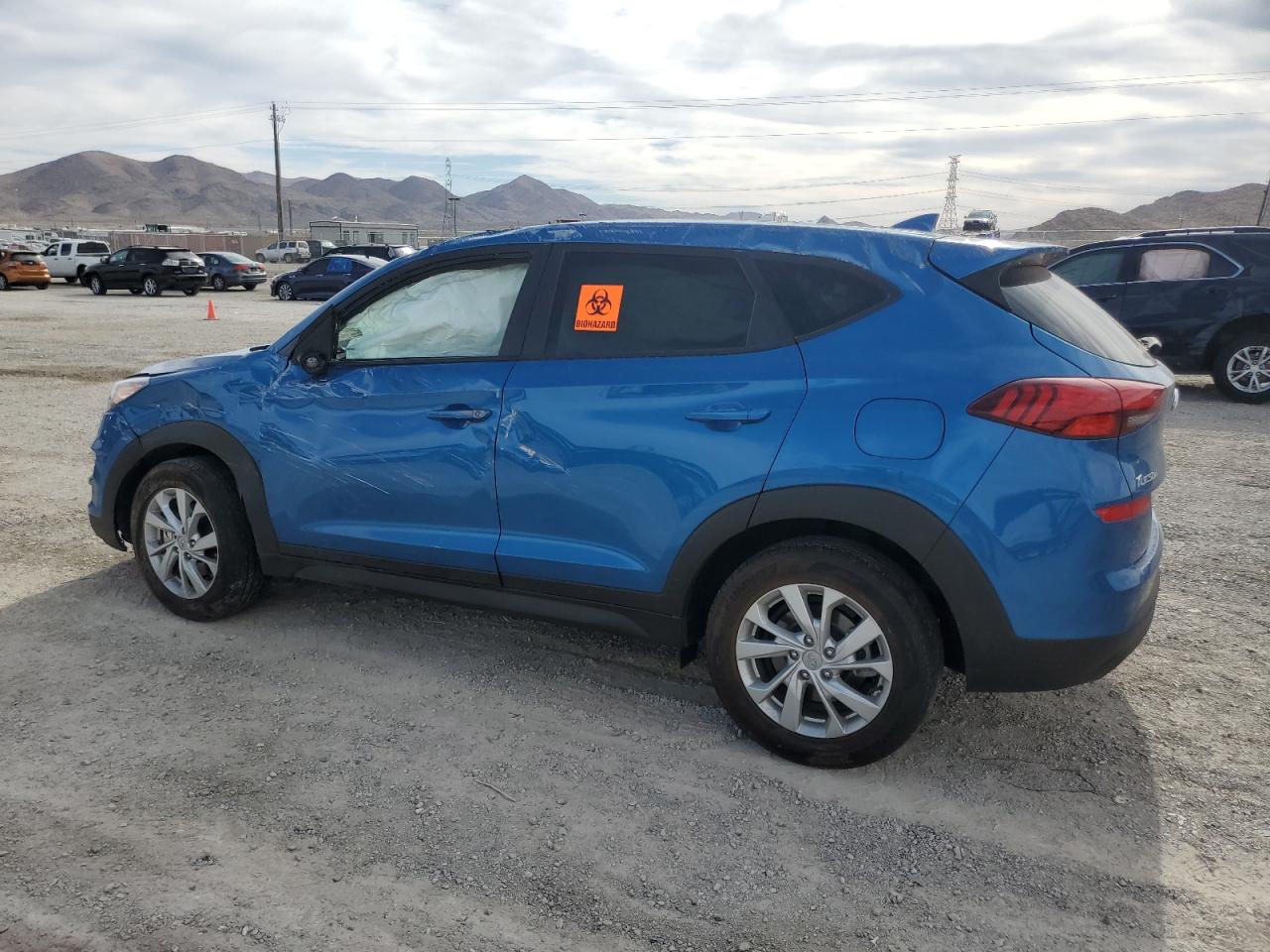 Image 2 of 2019 HYUNDAI TUCSON SE 2019 with VIN KM8J23A41KU978029
