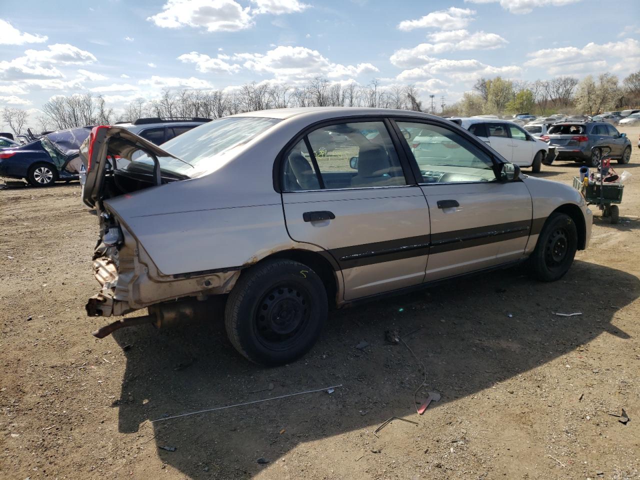 Изображение 3 2001 HONDA CIVIC LX 2001 с VIN 2HGES15521H552365