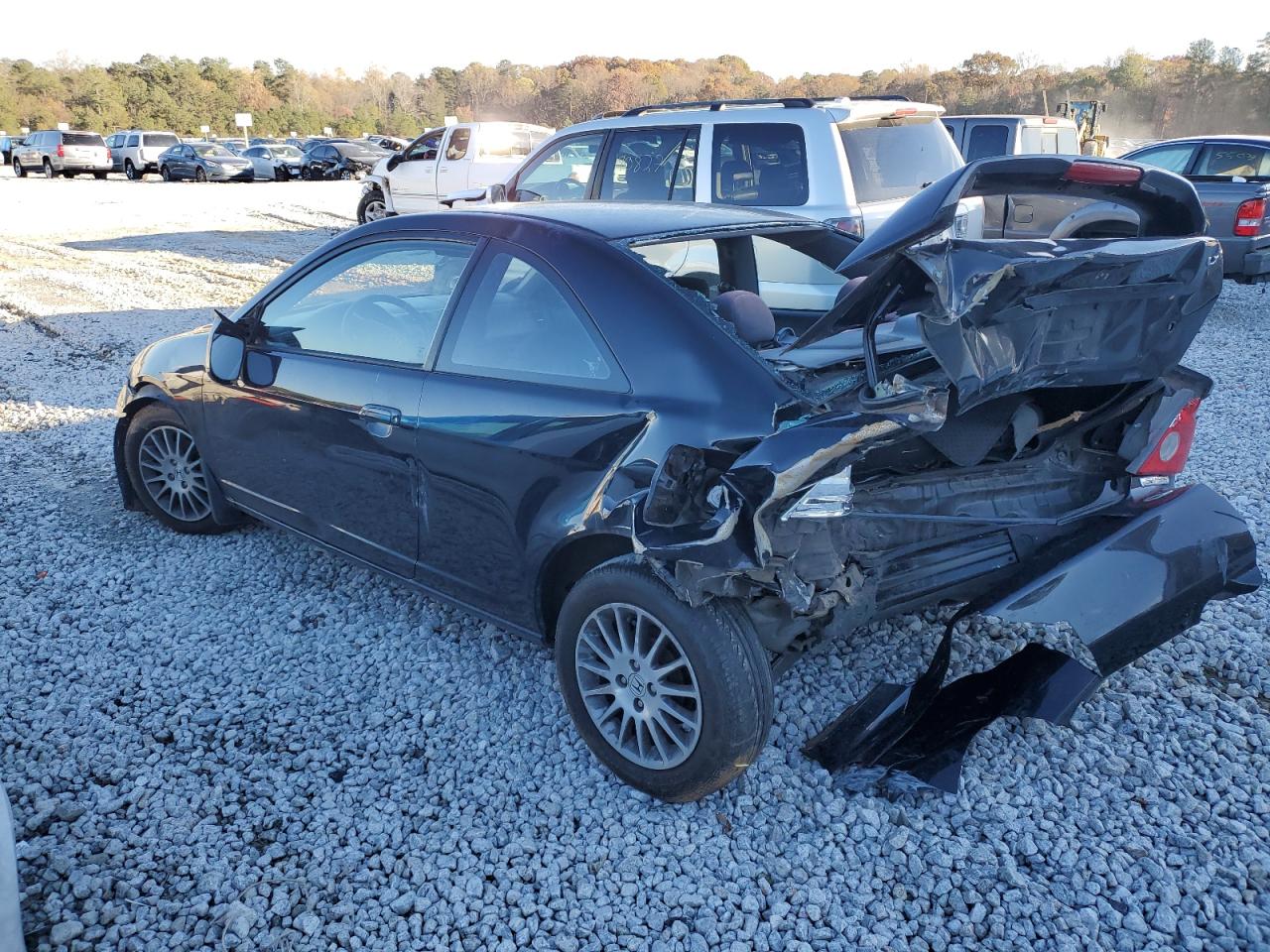 Image 2 of 2005 HONDA CIVIC LX 2005 with VIN 1HGEM225X5L079960