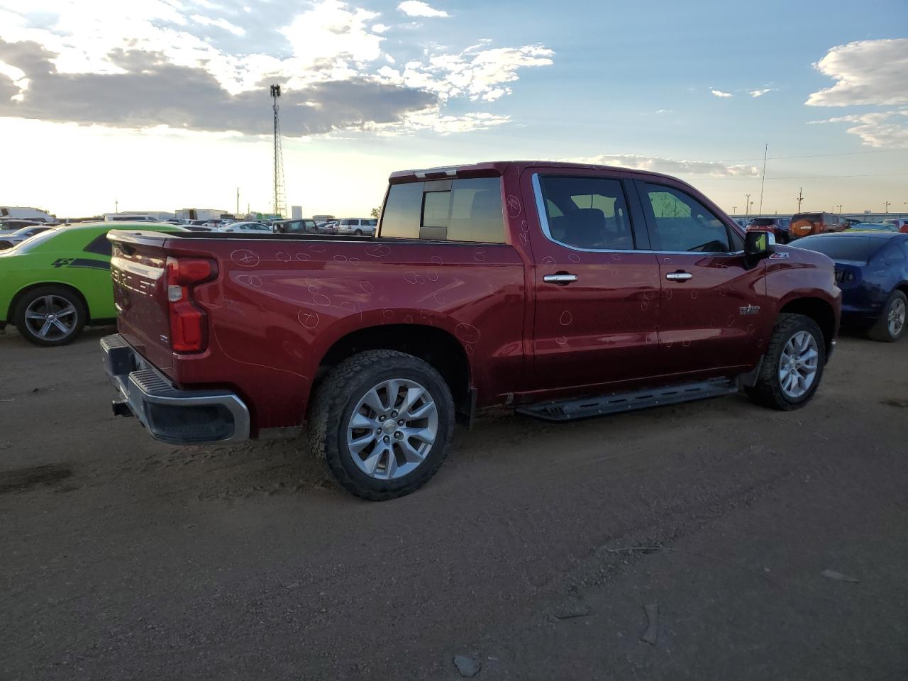 Image 3 of 2019 CHEVROLET SILVERADO K1500 LTZ 2019 with VIN 3GCUYGED3KG130643