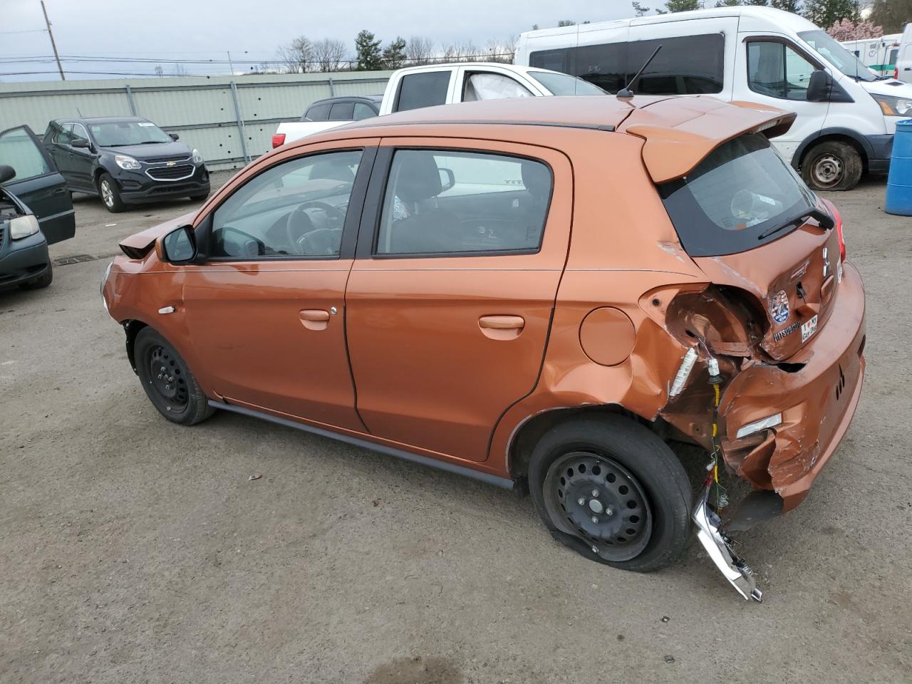 Image 2 of 2019 MITSUBISHI MIRAGE ES 2019 with VIN ML32A3HJ7KH000511