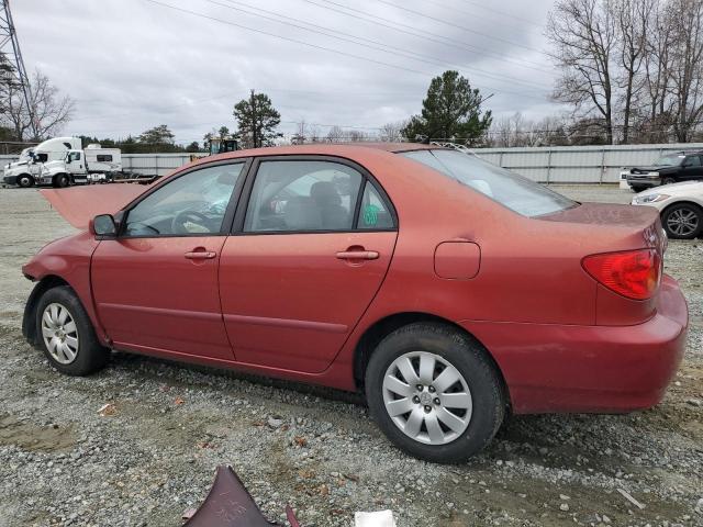 Image 2 of 2004 TOYOTA COROLLA CE 2004 with VIN 2T1BR32E84C267925