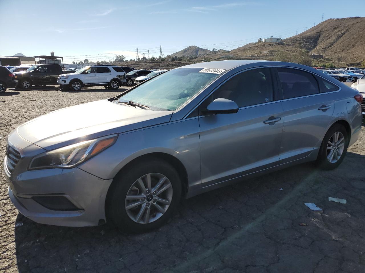Image 1 of 2017 HYUNDAI SONATA SE 2017 with VIN 5NPE24AF4HH522722