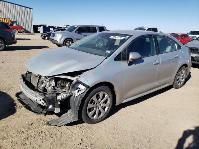 Image 1 of 2020 TOYOTA COROLLA LE 2020 with VIN 5YFEPRAE9LP120471