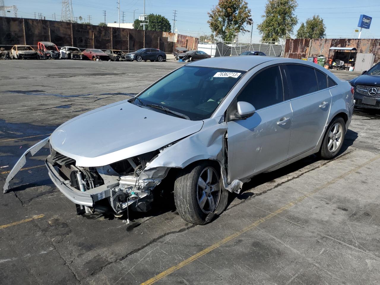 Obraz 1 z 2014 CHEVROLET CRUZE LT 2014 z VIN 1G1PC5SB4E7102040