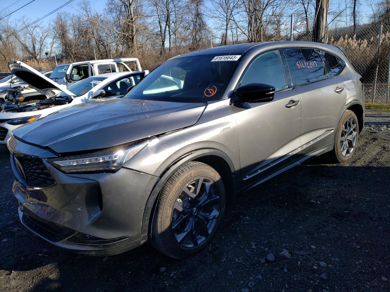Изображение 1 2023 ACURA MDX A-SPEC 2023 с VIN 5J8YE1H09PL005786