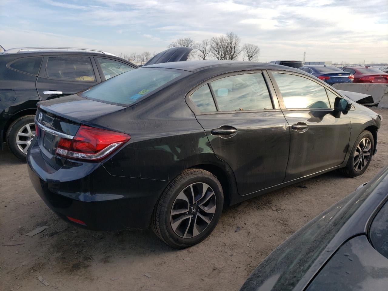 Obraz 3 z 2014 HONDA CIVIC EX 2014 z VIN 19XFB2F83EE062228