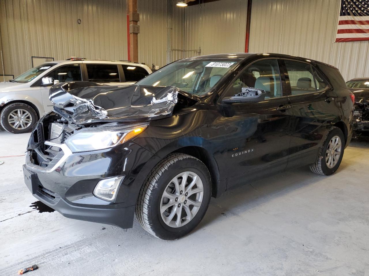 Image 1 of 2019 CHEVROLET EQUINOX LS 2019 with VIN 3GNAXSEV8KL195164