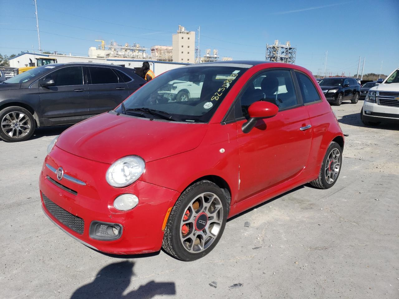 Image 1 of 2012 FIAT 500 SPORT 2012 with VIN 3C3CFFBR8CT365130
