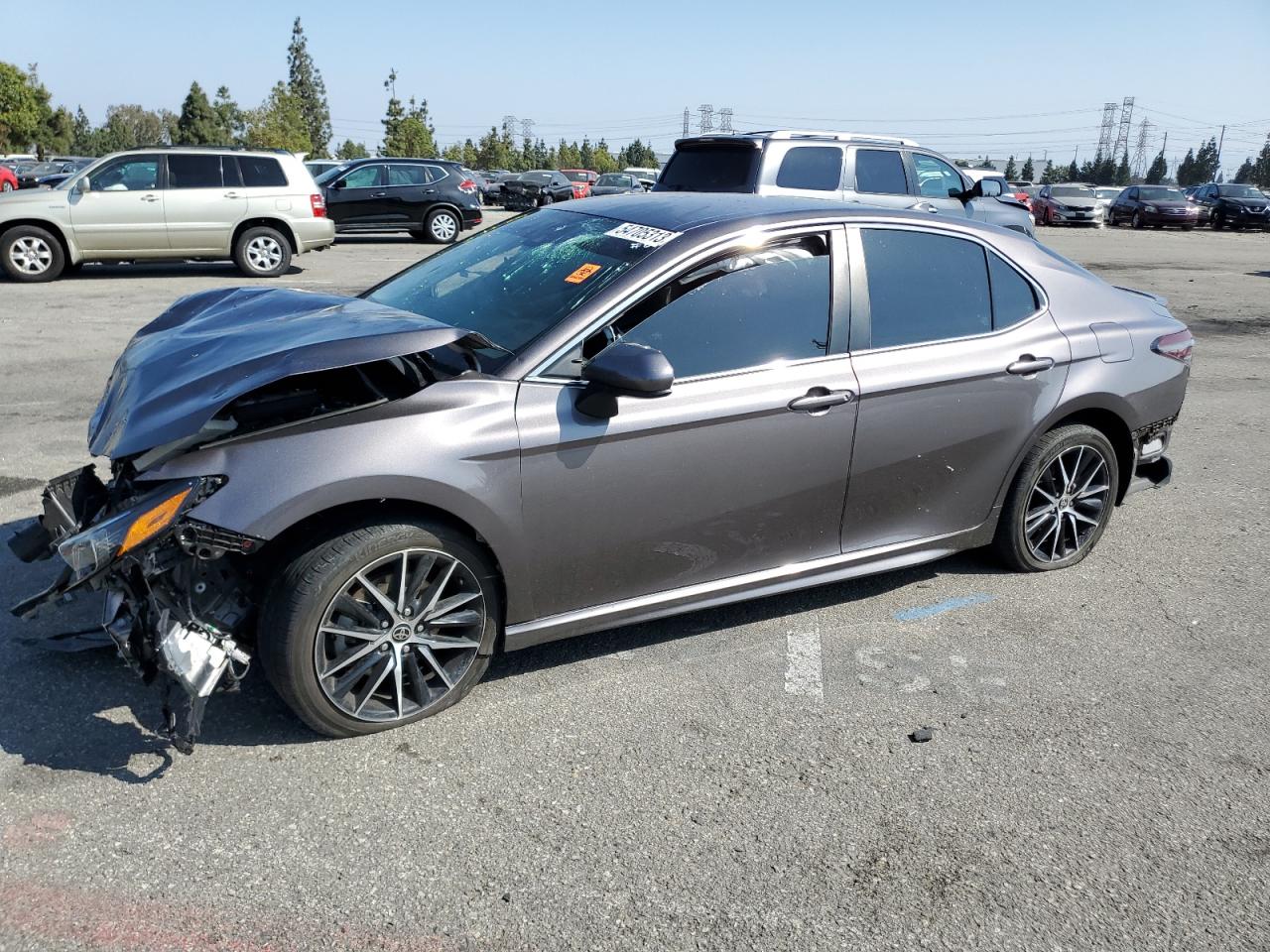 Изображение 1 2021 TOYOTA CAMRY SE 2021 с VIN 4T1G11AK9MU578772