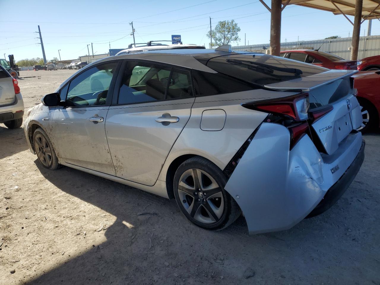 Image 2 of 2019 TOYOTA PRIUS  2019 with VIN JTDKARFU6K3078577