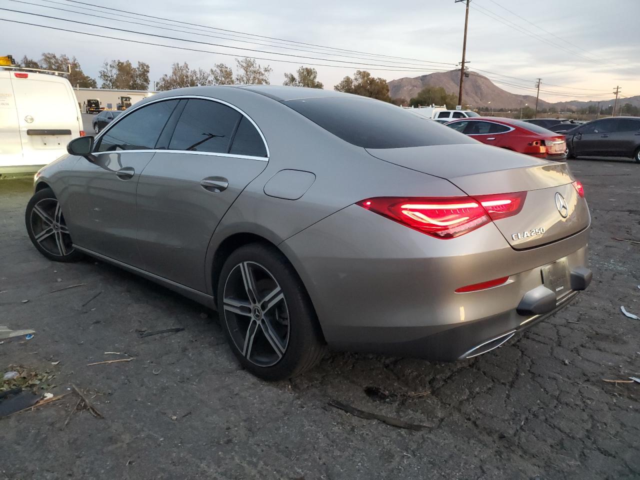 Image 2 of 2020 MERCEDES-BENZ CLA 250 2020 with VIN W1K5J4GB4LN102559