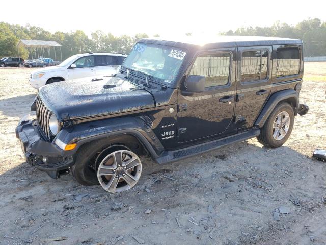 Image 1 of 2021 JEEP WRANGLER UNLIMITED SAHARA 2021 with VIN 1C4HJXEG2MW583804