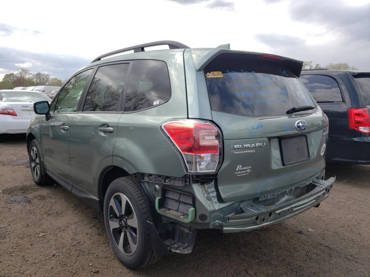 Obraz 2 z 2018 SUBARU FORESTER 2.5I PREMIUM 2018 z VIN JF2SJAEC0JH484836