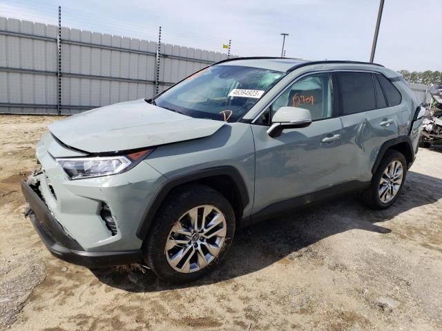 Image 1 of 2021 TOYOTA RAV4 XLE PREMIUM 2021 with VIN 2T3C1RFV8MW124391