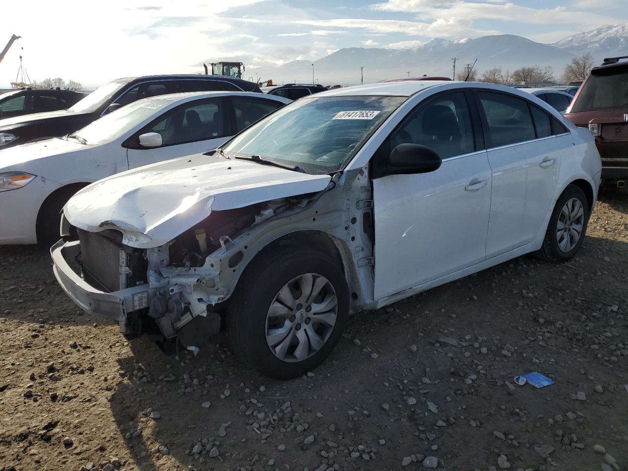 Obraz 1 z 2012 CHEVROLET CRUZE LS 2012 z VIN 1G1PC5SH1C7365748