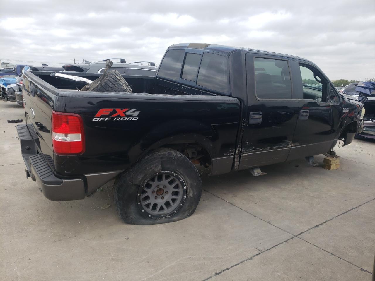 Image 3 of 2005 FORD F150 SUPERCREW 2005 with VIN 1FTPW14525FA64313