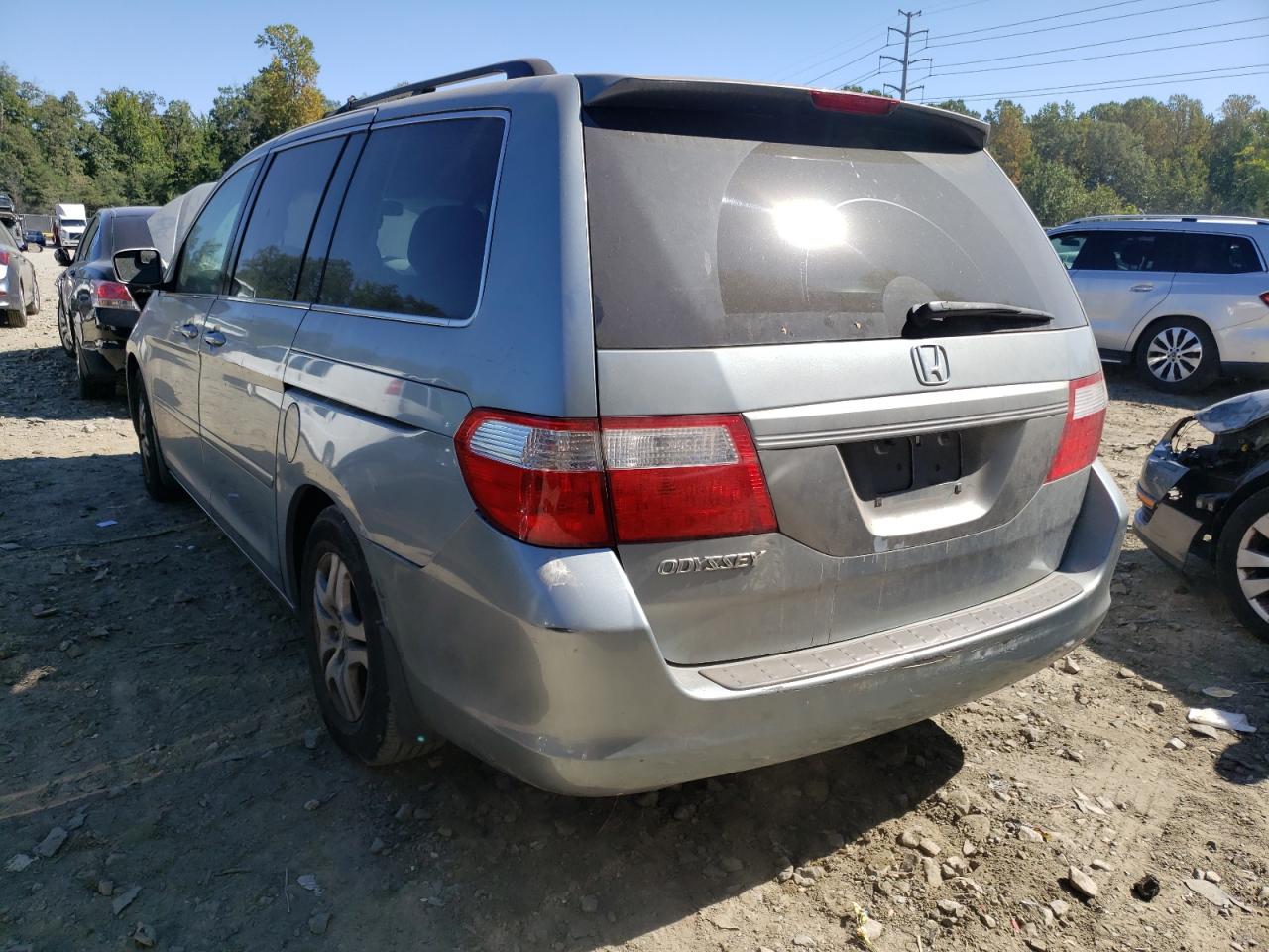 Изображение 2 2007 HONDA ODYSSEY EX 2007 с VIN 5FNRL38447B029553